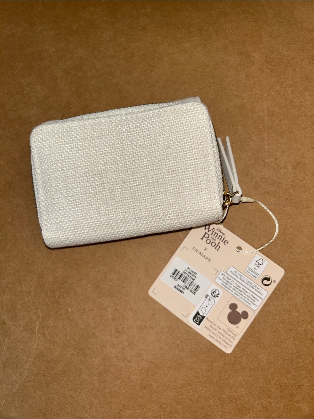 Winnie the Pooh Bear Embroidery Wallet Primark - Picture 3 of 8